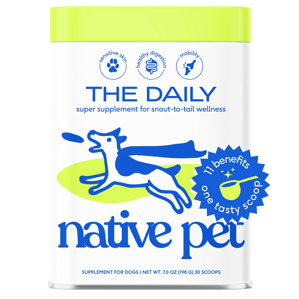 The Daily Powder Supplement, multivitamínicos 11 en 1 para perros
