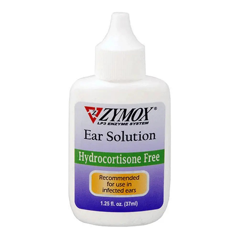 Solución para oídos Zymox sin hidrocortisona, 1.25 oz
