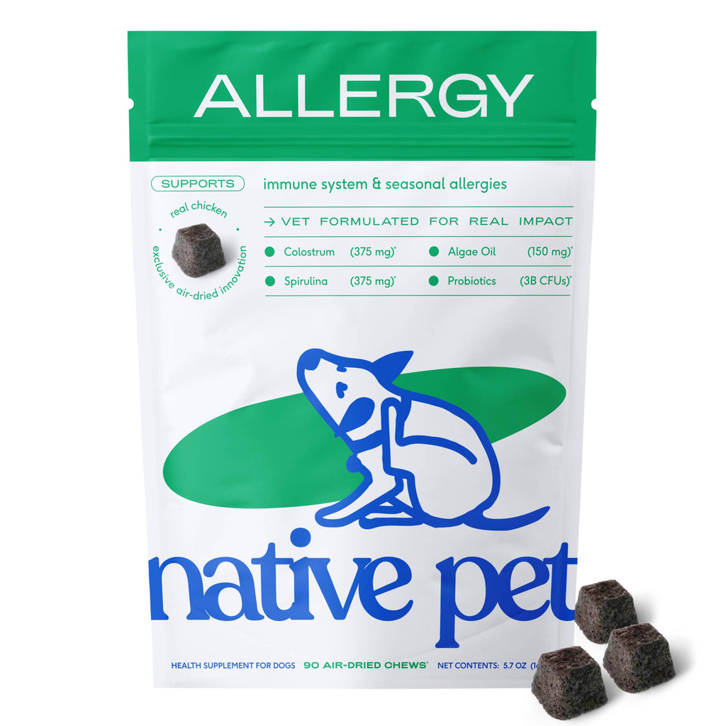 Allergy & Immune Chews, un suplemento para aliviar la alergia y la picazón