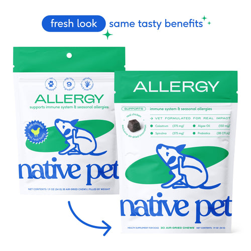 Allergy & Immune Chews, un suplemento para aliviar la alergia y la picazón