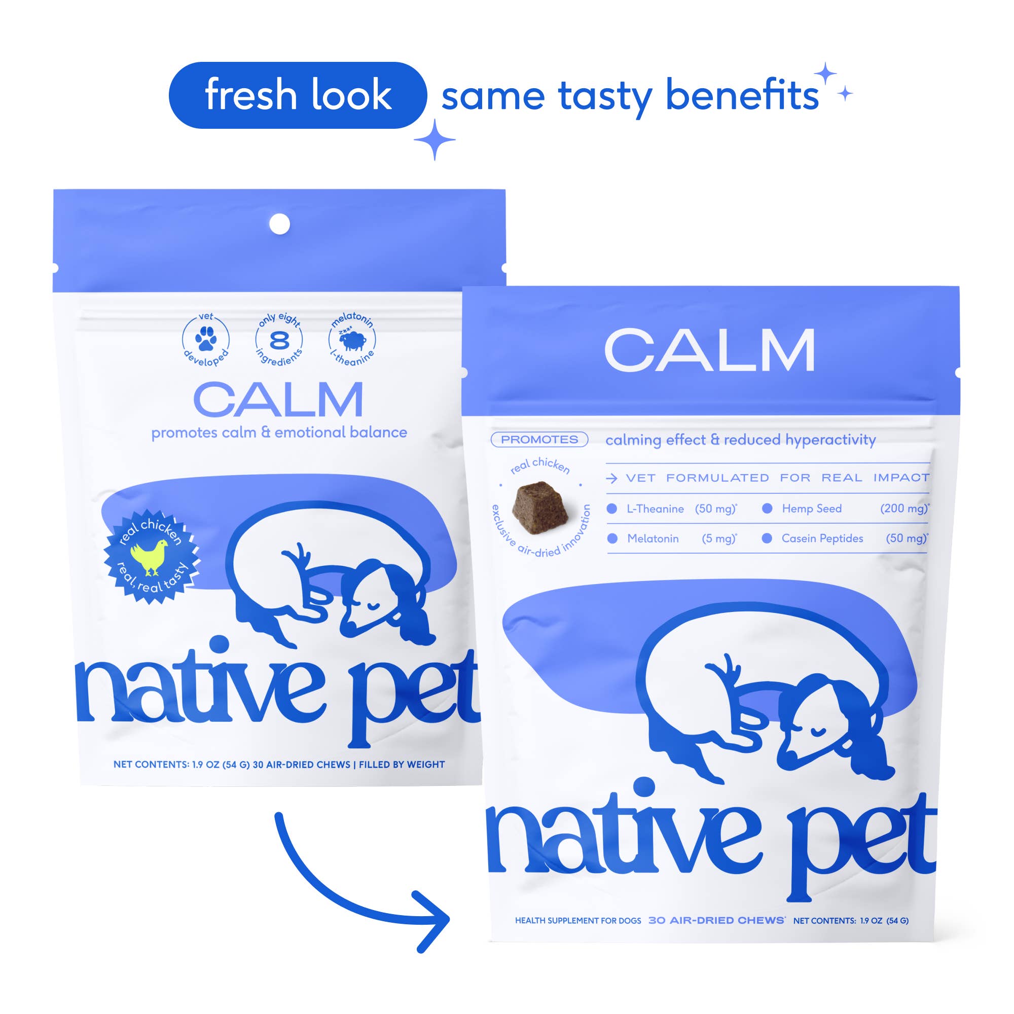 Suplemento calmante y de ansiedad Calm Chews para perros