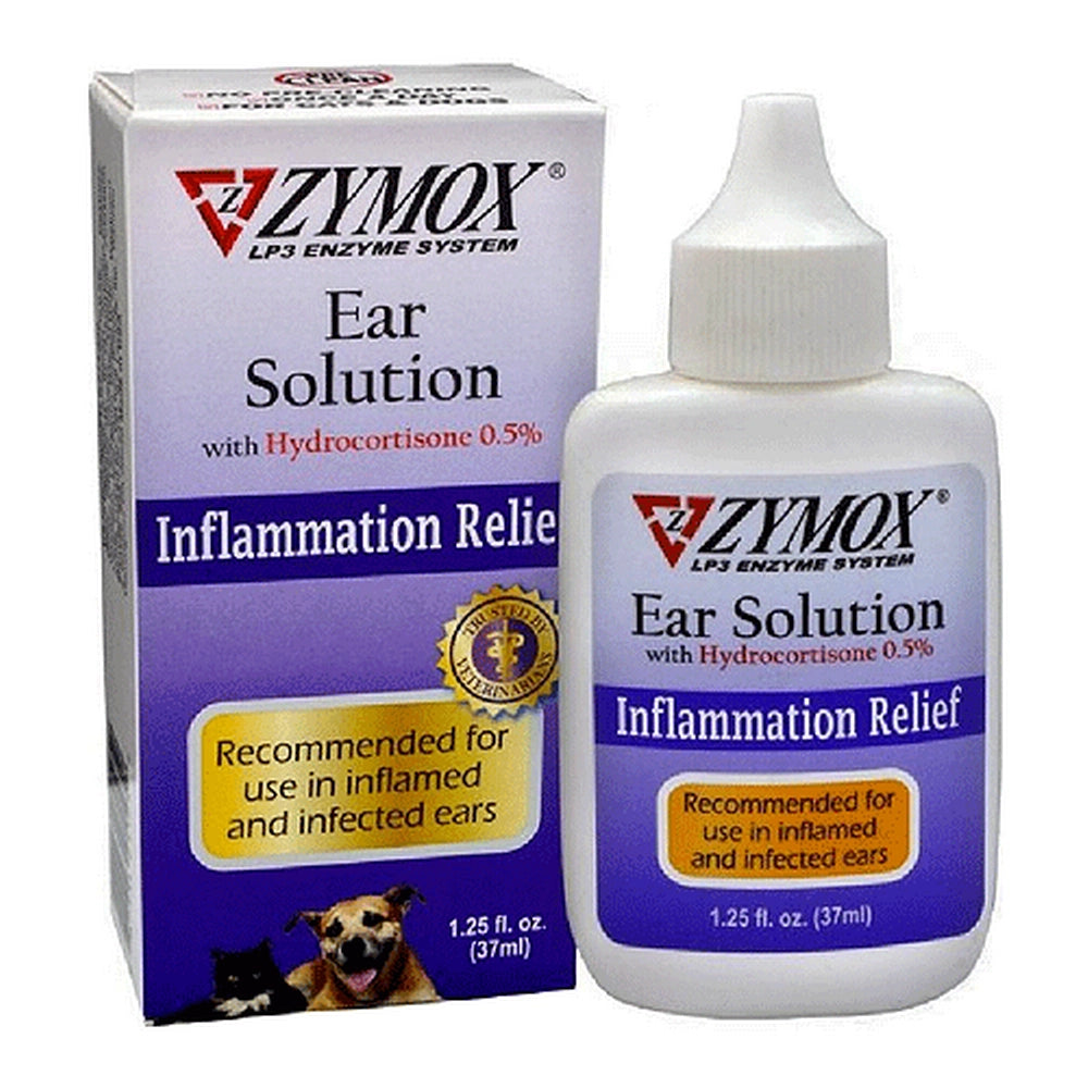 Zymox Enzymatic Ear Solution With HC 0.5% 1.25 oz