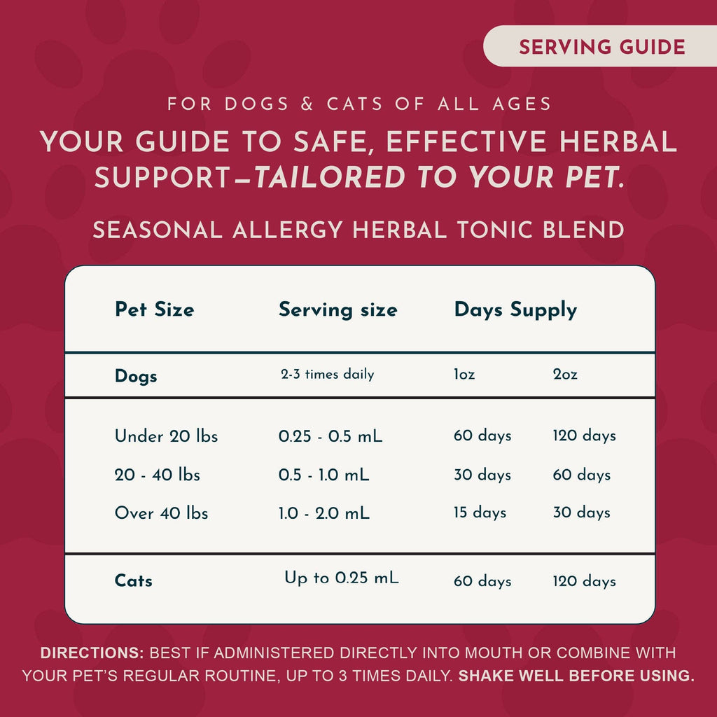 Tónico Herbal para Alergias Estacionales | Mantiene Niveles Normales de Histamina