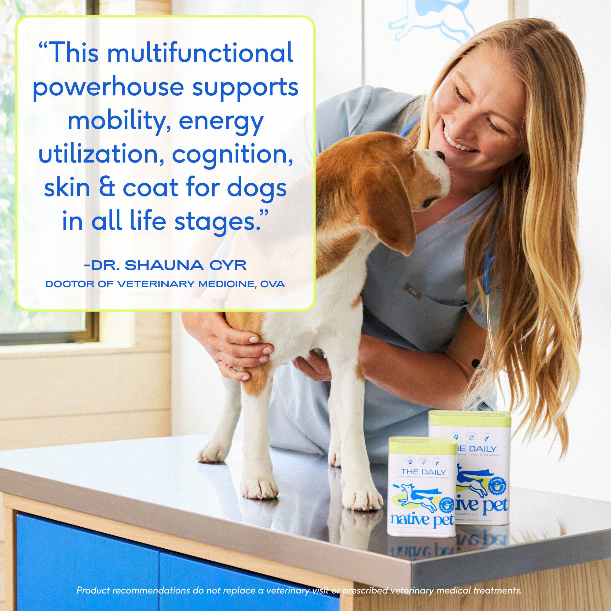 The Daily Powder Supplement, multivitamínicos 11 en 1 para perros