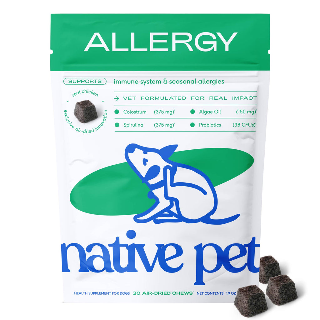 Allergy & Immune Chews, un suplemento para aliviar la alergia y la picazón