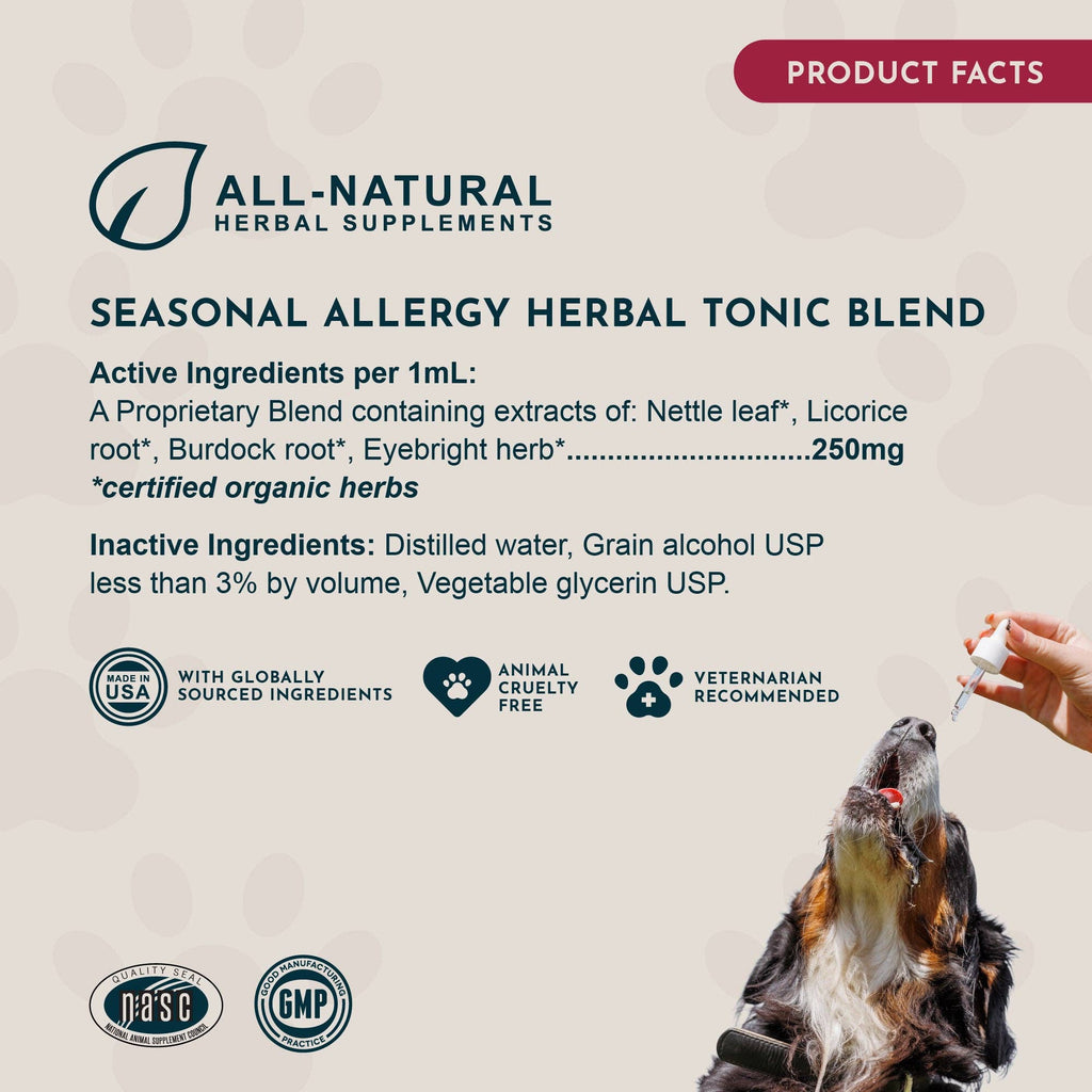 Tónico Herbal para Alergias Estacionales | Mantiene Niveles Normales de Histamina